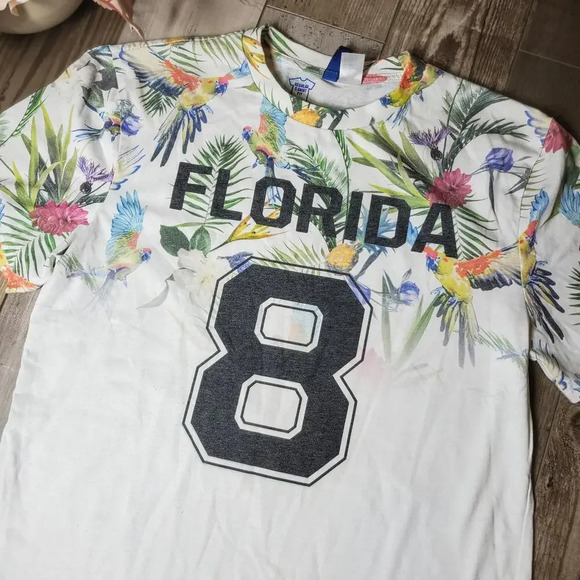 Divided by H&M Florida Bird #8 T-Shirt Regular T-Shirt Fit Men's Size Small - Picture 5 of 14